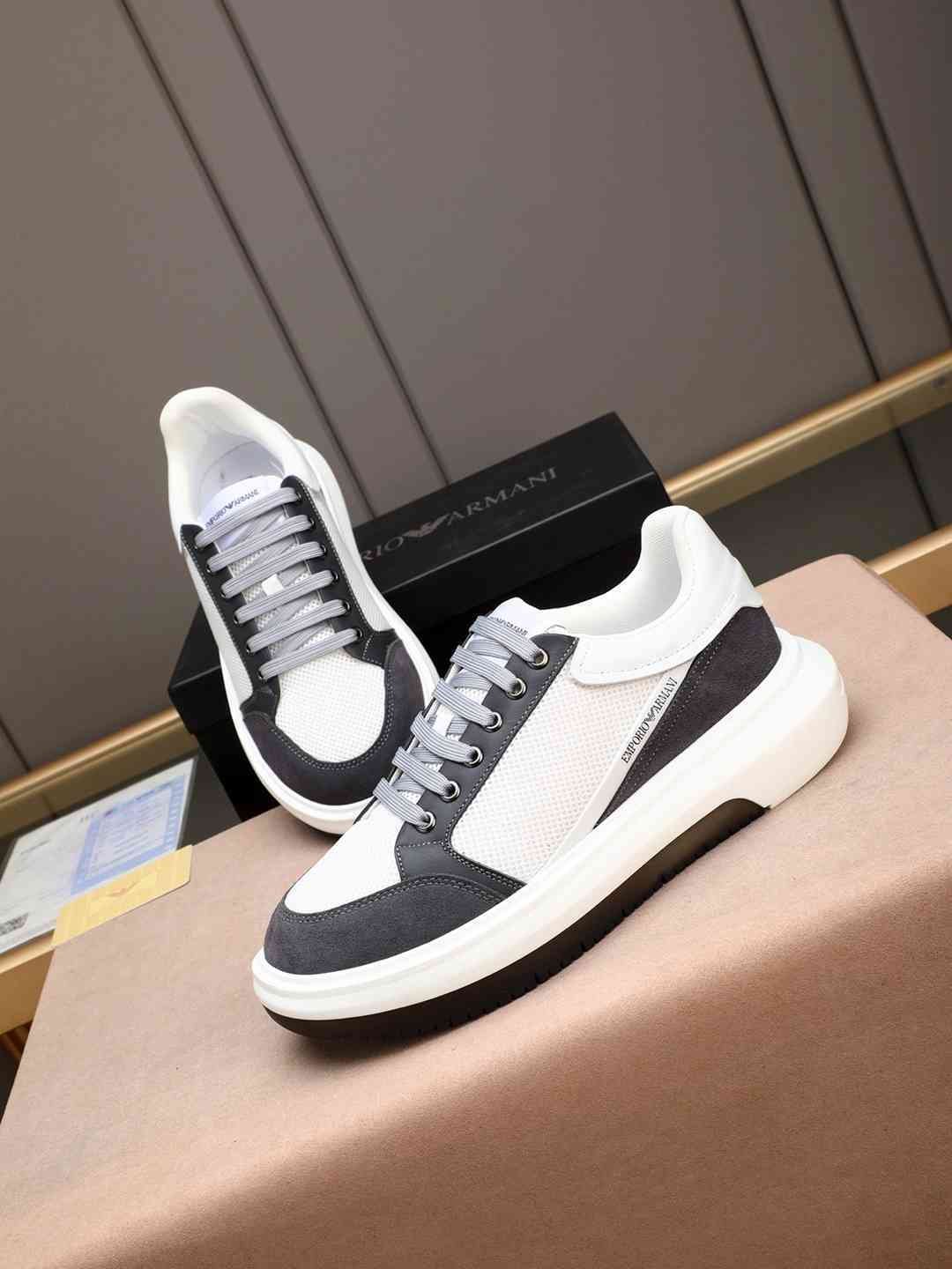 Armani Men’s GIORGIO logo Casual Sneakers Colorway 7 1308250-7