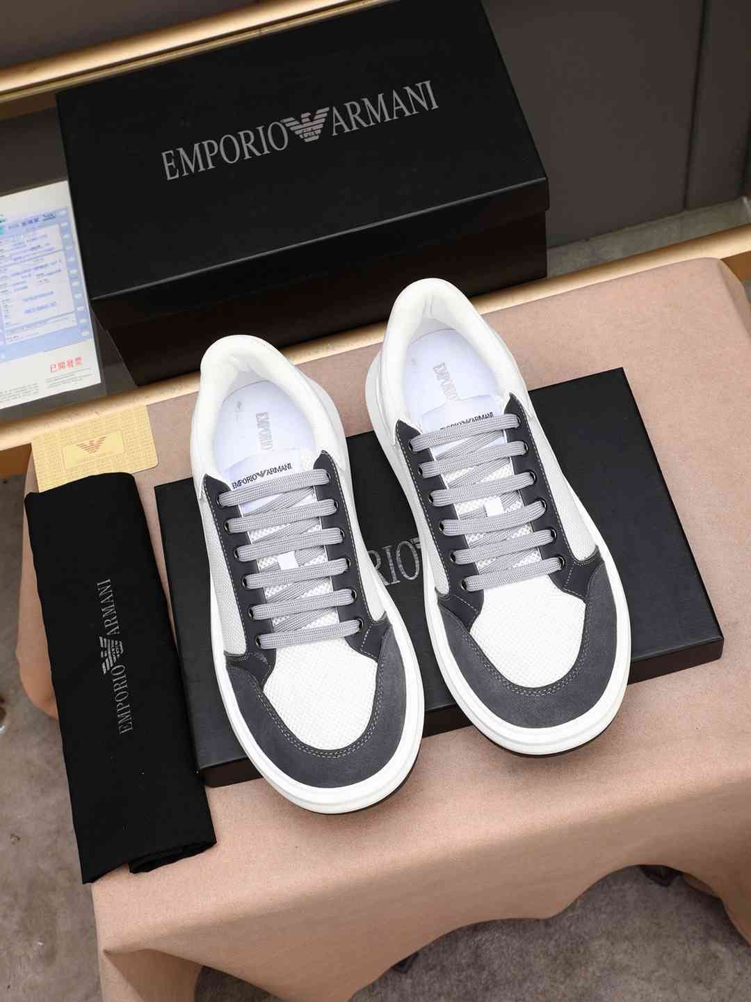 Armani Men’s GIORGIO logo Casual Sneakers Colorway 7 1308250-7