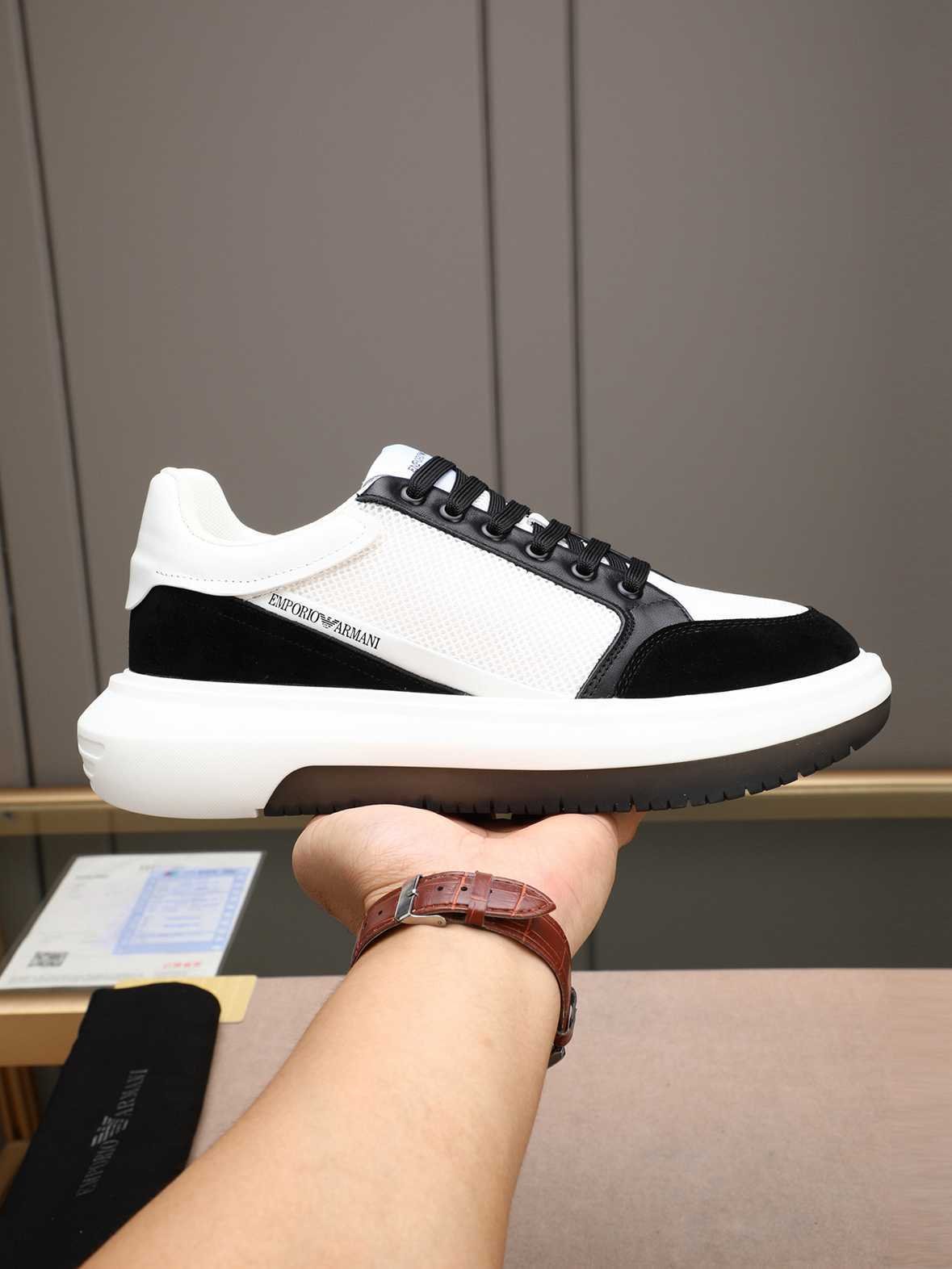 Armani Men's GIORGIO logo Casual Sneakers Colorway 6 1308250-6