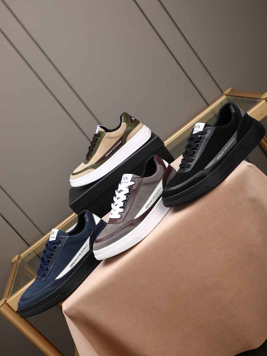 Armani Men’s GIORGIO logo Casual Sneakers Colorway 16 1308230-16