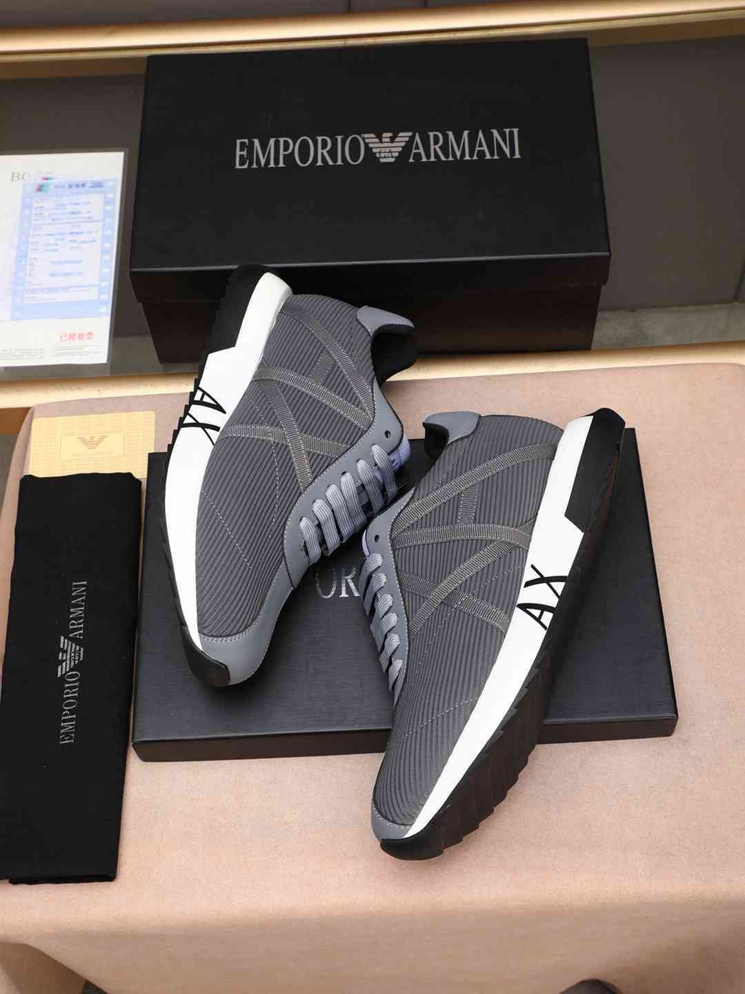 Armani Designer Sneakers Colorway 26 1308240-26