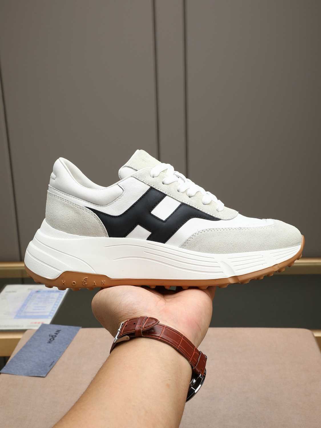 Hogan H-STRIPES cm Chunky Sneakers Contrast Colorway 7 1308370-7