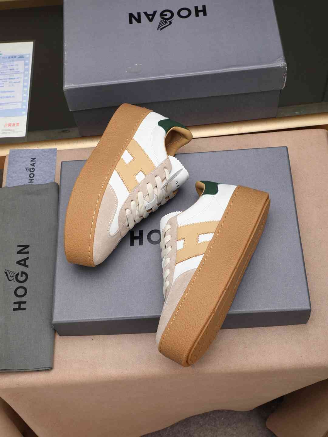 Hogan Women’s Platform H698 Trainer Sneakers Colorway 15 1308350-15