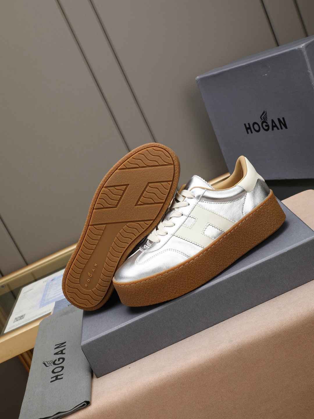 Hogan Women’s Platform H698 Trainer Sneakers Colorway 14 1308350-14