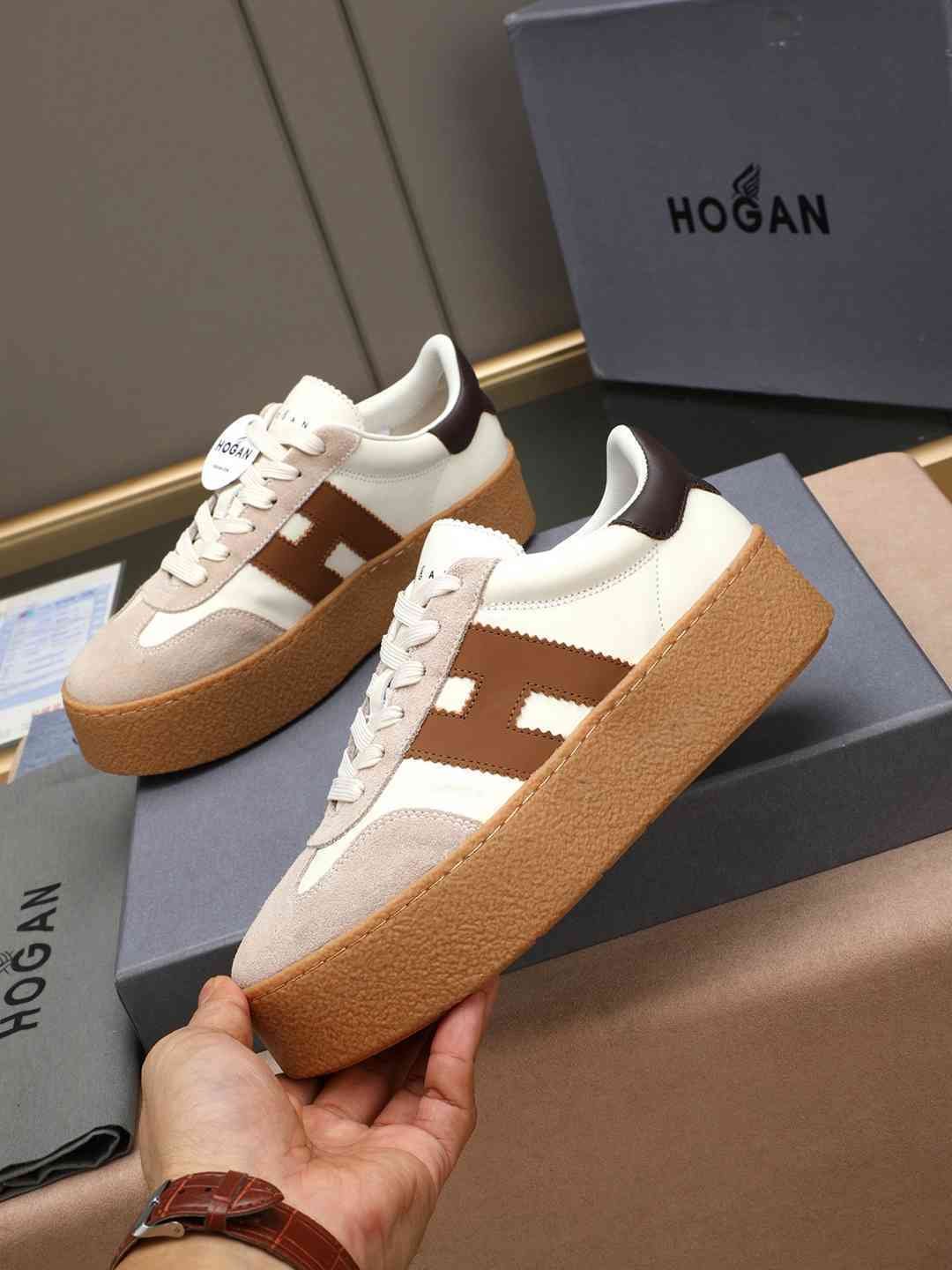 Hogan Women’s Platform H698 Trainer Sneakers Colorway 13 1308350-13