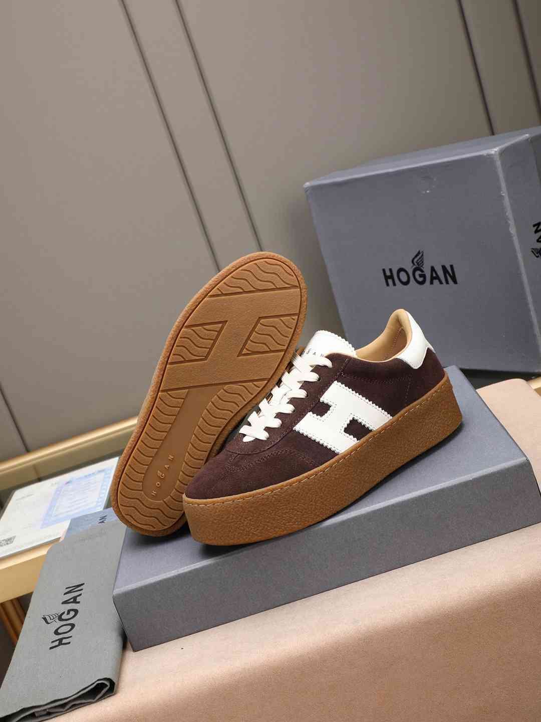 Hogan Women’s Platform H698 Trainer Sneakers Colorway 12 1308350-12