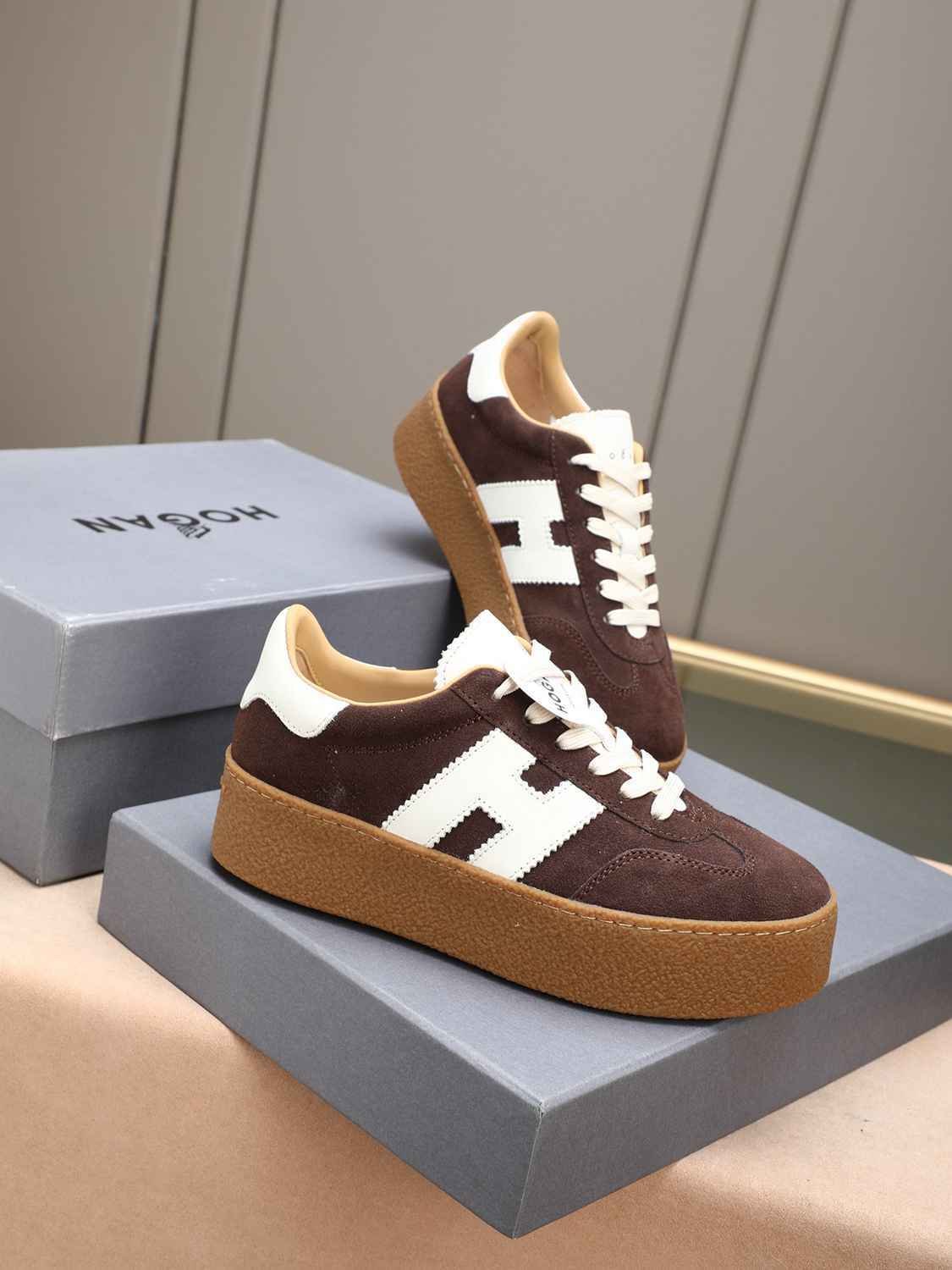 Hogan Women’s Platform H698 Trainer Sneakers Colorway 12 1308350-12