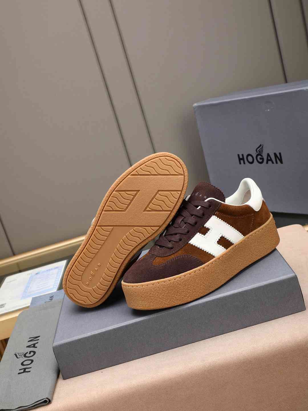 Hogan Women’s Platform H698 Trainer Sneakers Colorway 10 1308350-10