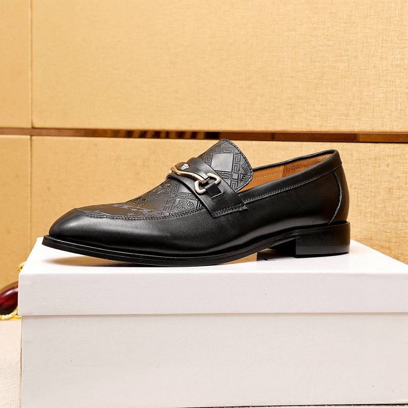 Versace Calfskin leather Dress Shoes Colorway 15 1615251-15
