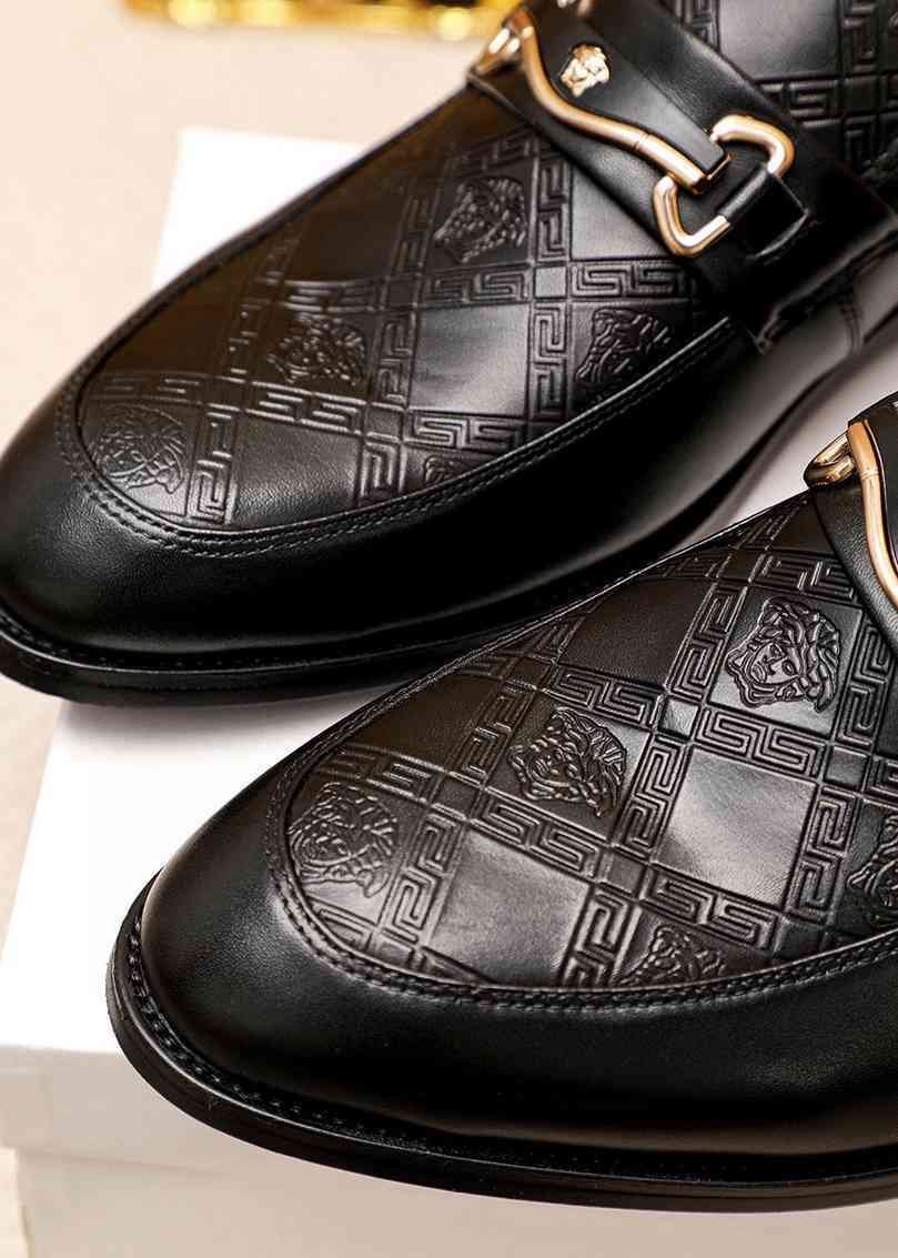 Versace Calfskin leather Dress Shoes Colorway 15 1615251-15