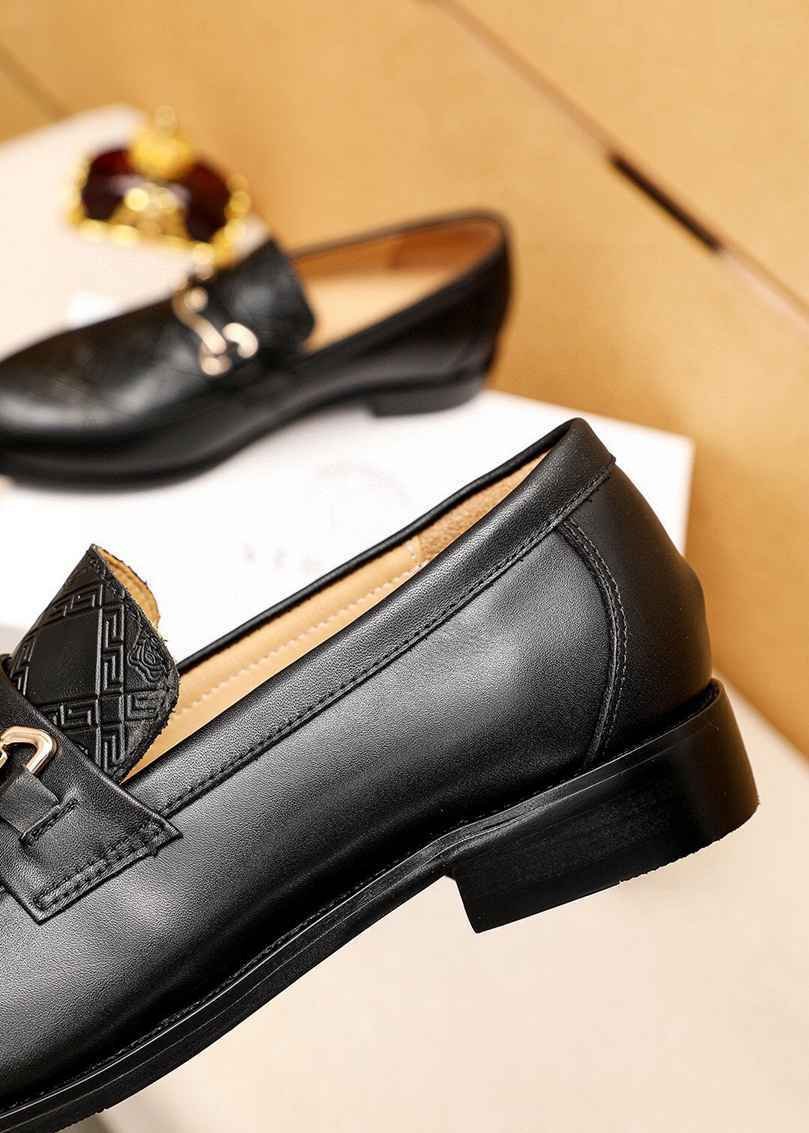 Versace Calfskin leather Dress Shoes Colorway 15 1615251-15