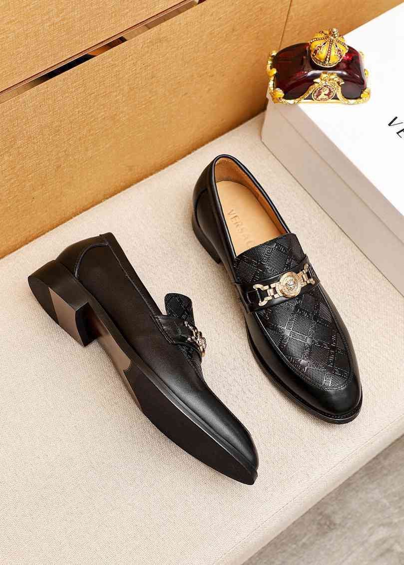 Versace Calfskin leather Dress Shoes Colorway 14 1615251-14