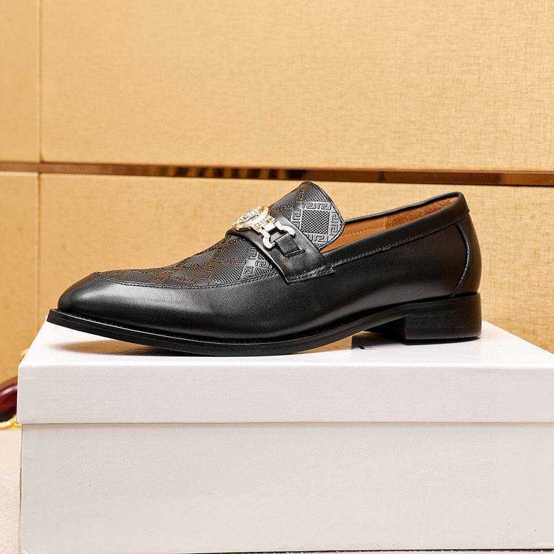 Versace Calfskin leather Dress Shoes Colorway 14 1615251-14
