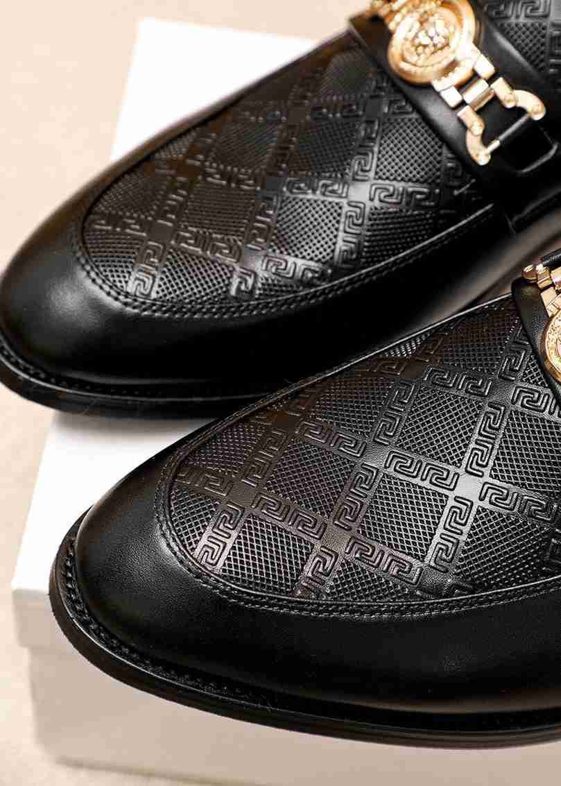 Versace Calfskin leather Dress Shoes Colorway 14 1615251-14