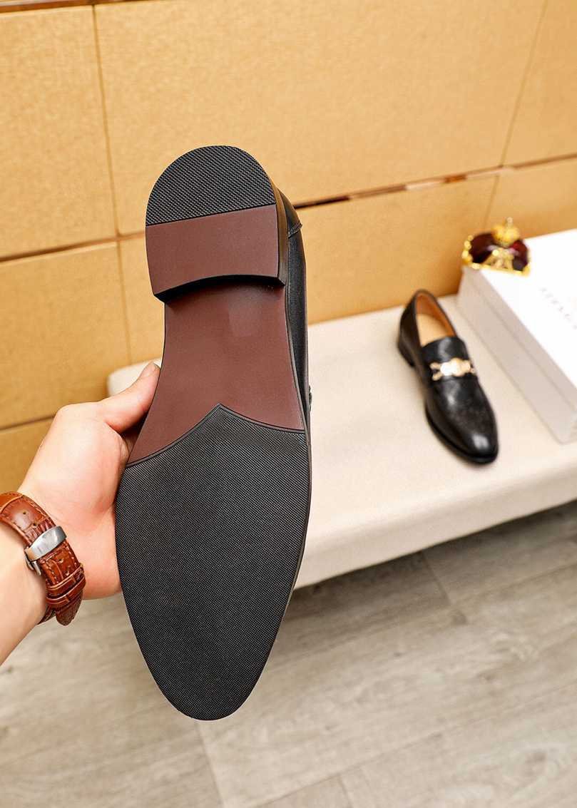 Versace Calfskin leather Dress Shoes Colorway 14 1615251-14