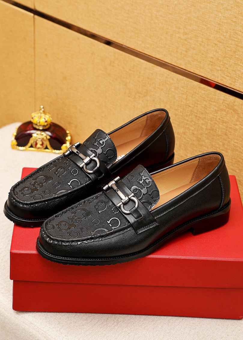 Versace Calfskin leather Dress Shoes Colorway 13 1615251-13