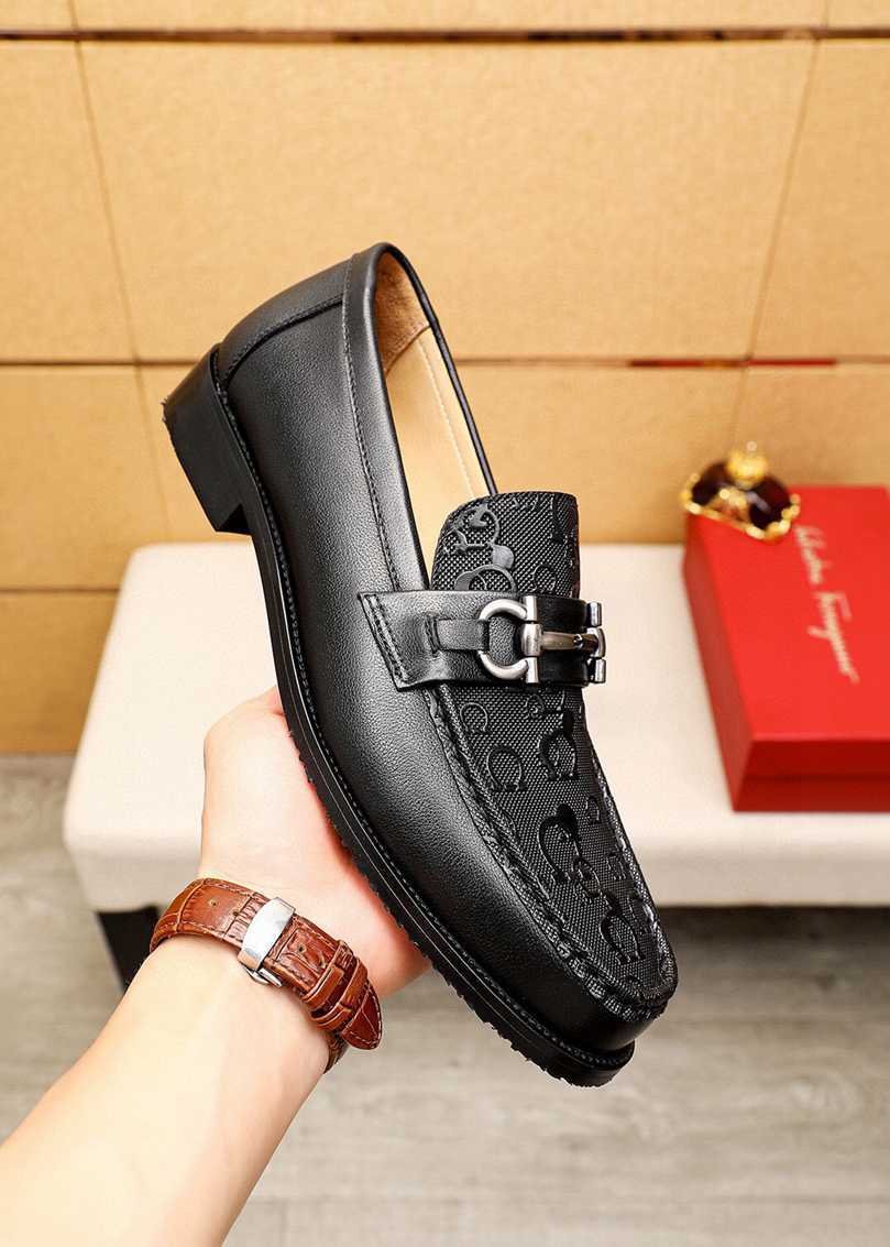 Versace Calfskin leather Dress Shoes Colorway 13 1615251-13