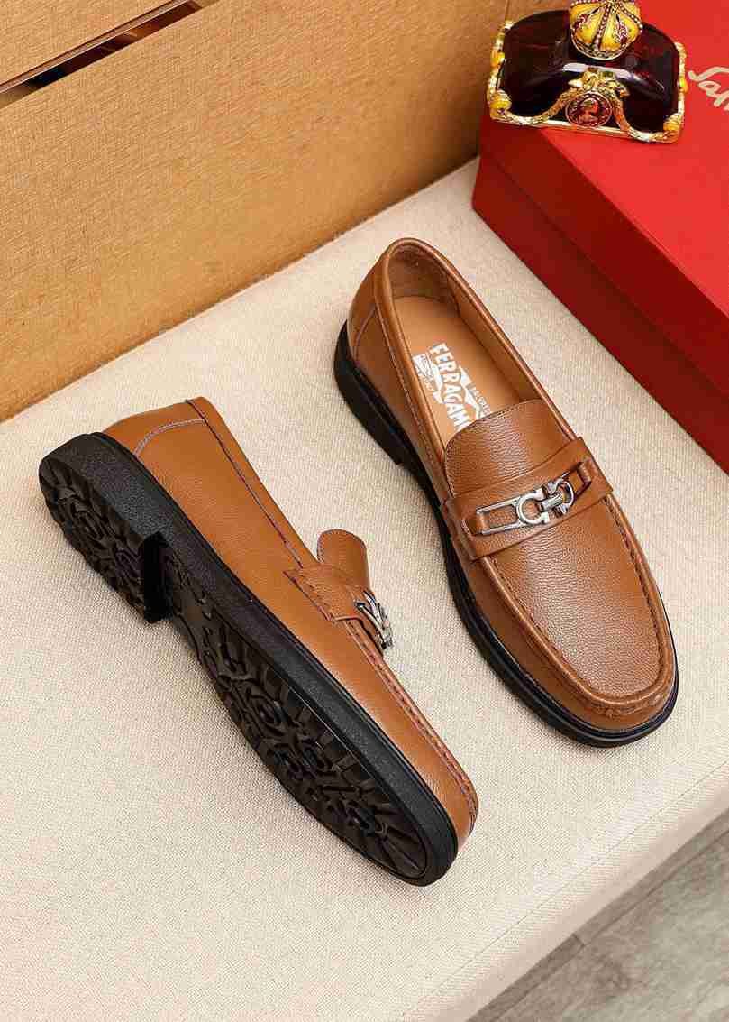 Versace Calfskin leather Dress Shoes 1615260