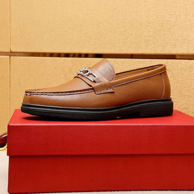 Versace Calfskin leather Dress Shoes 1615260