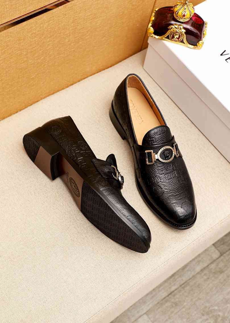 Versace Calfskin leather Dress Shoes Colorway 2 1615251-2