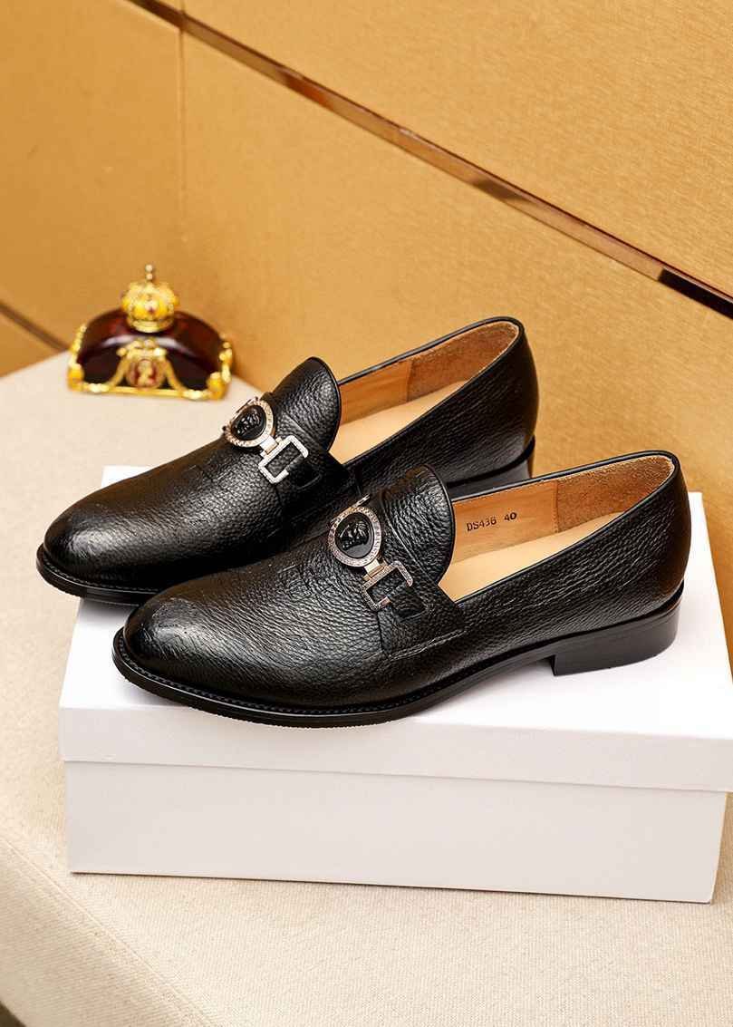 Versace Calfskin leather Dress Shoes Colorway 2 1615251-2