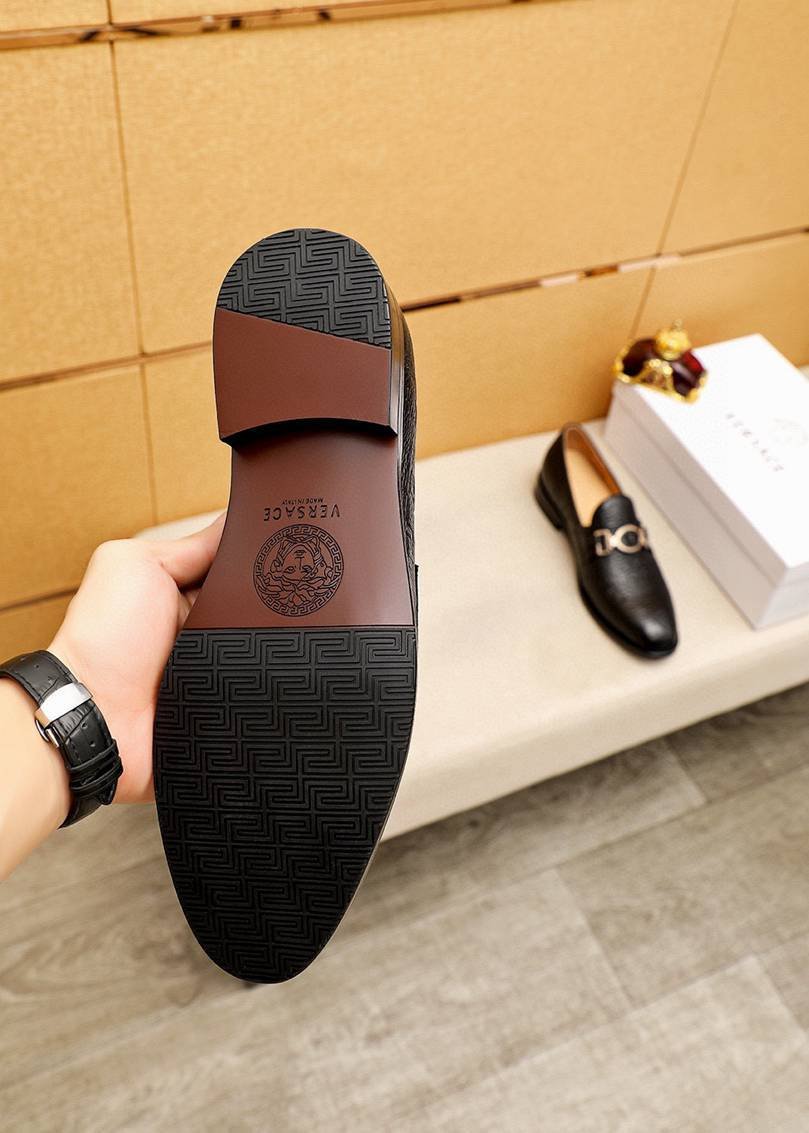 Versace Calfskin leather Dress Shoes Colorway 2 1615251-2