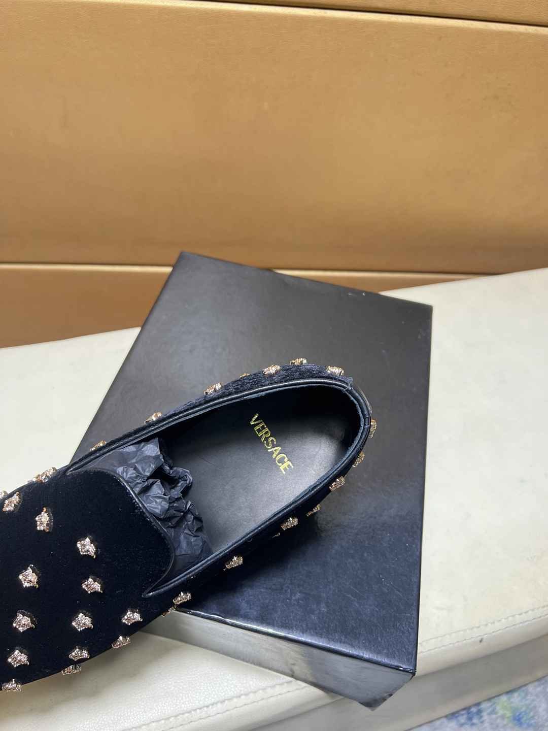 Versace Men’s logo rad Loafers Colorway 1 1031260-1