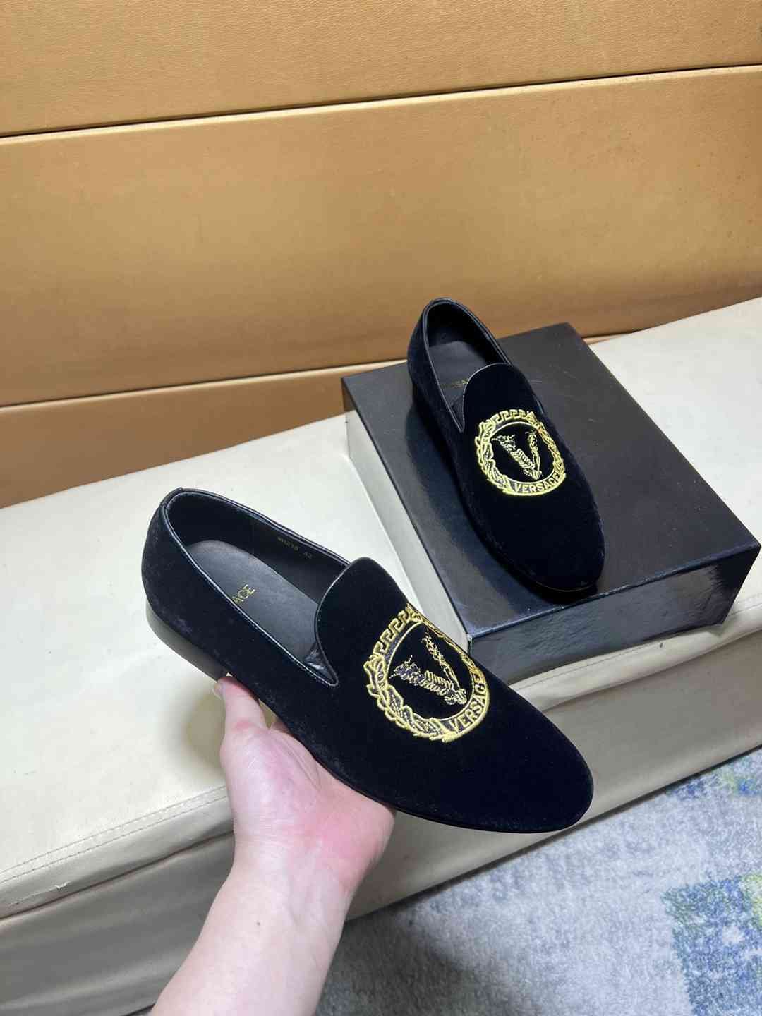 Versace Men's logo rad Loafers Colorway 5 1031250-5