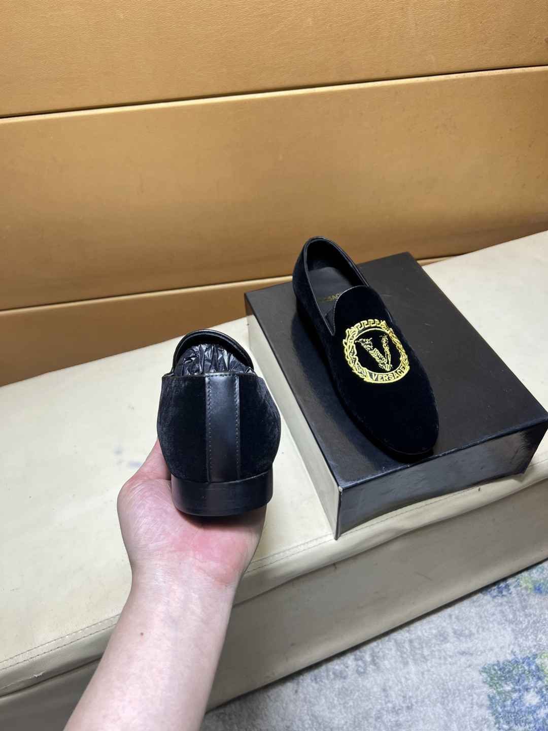 Versace Men’s logo rad Loafers Colorway 5 1031250-5