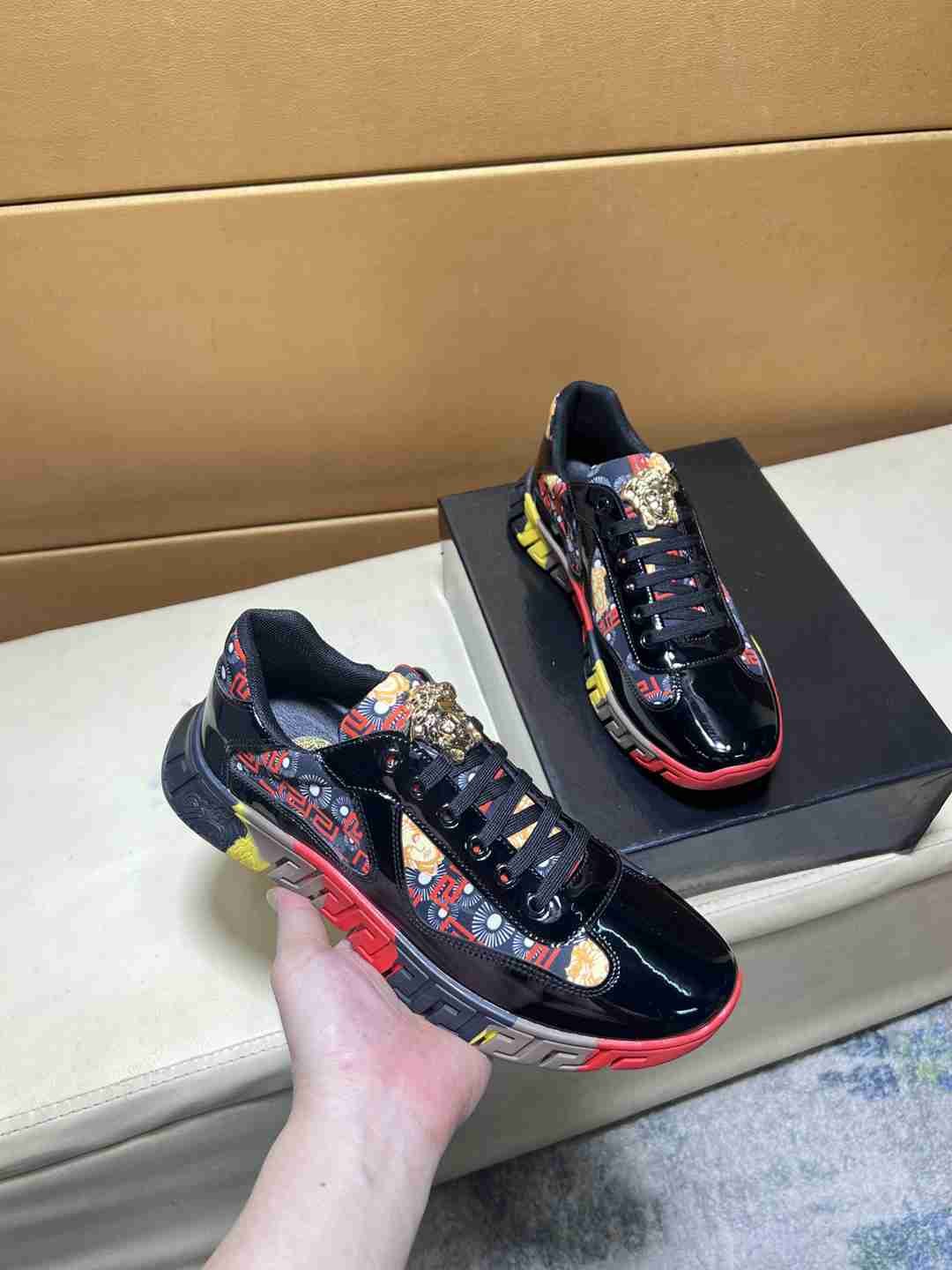 Versace Men's Court Sneakers Colorway 6 1031220-6