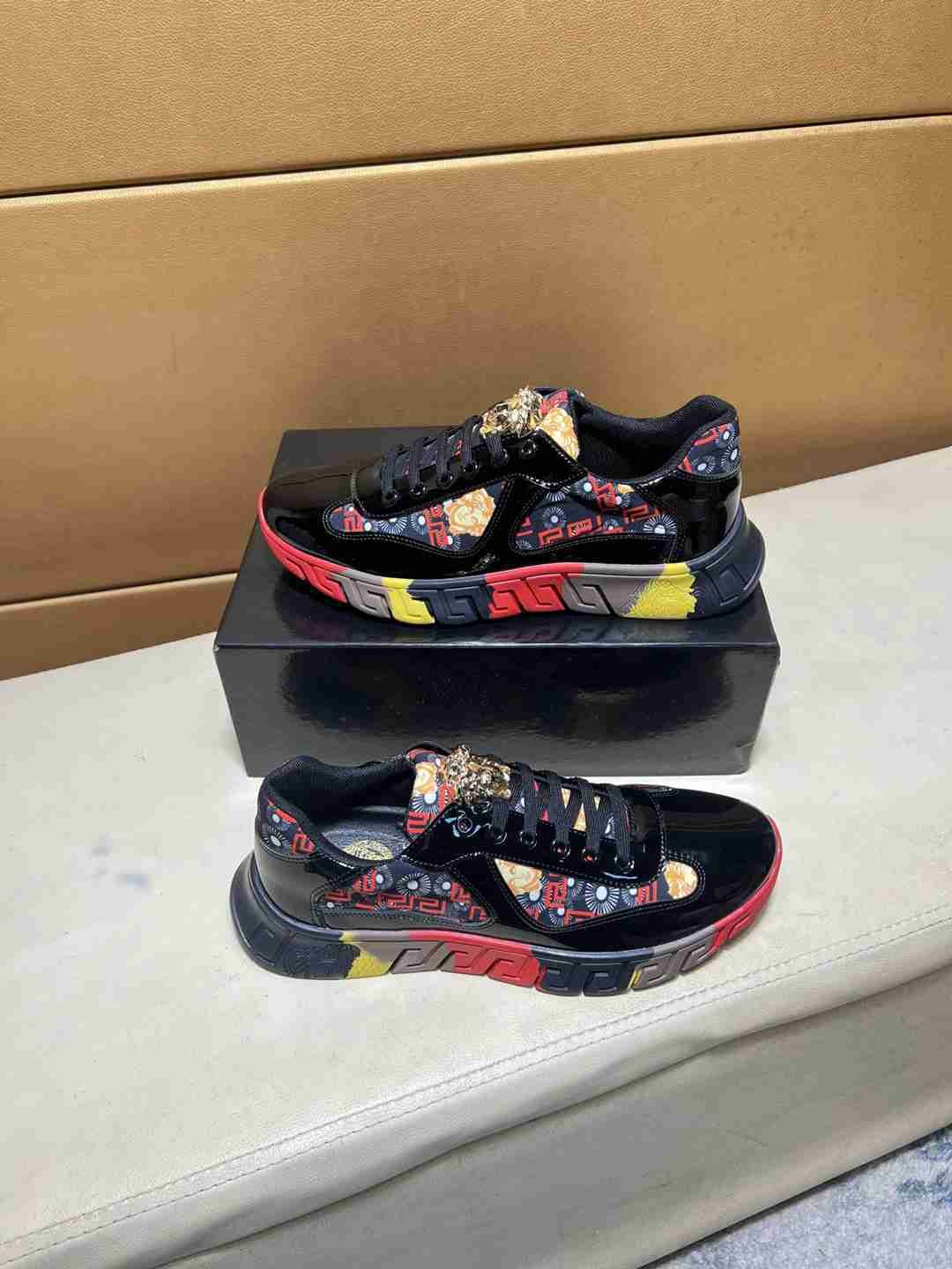 Versace Men’s Court Sneakers Colorway 6 1031220-6
