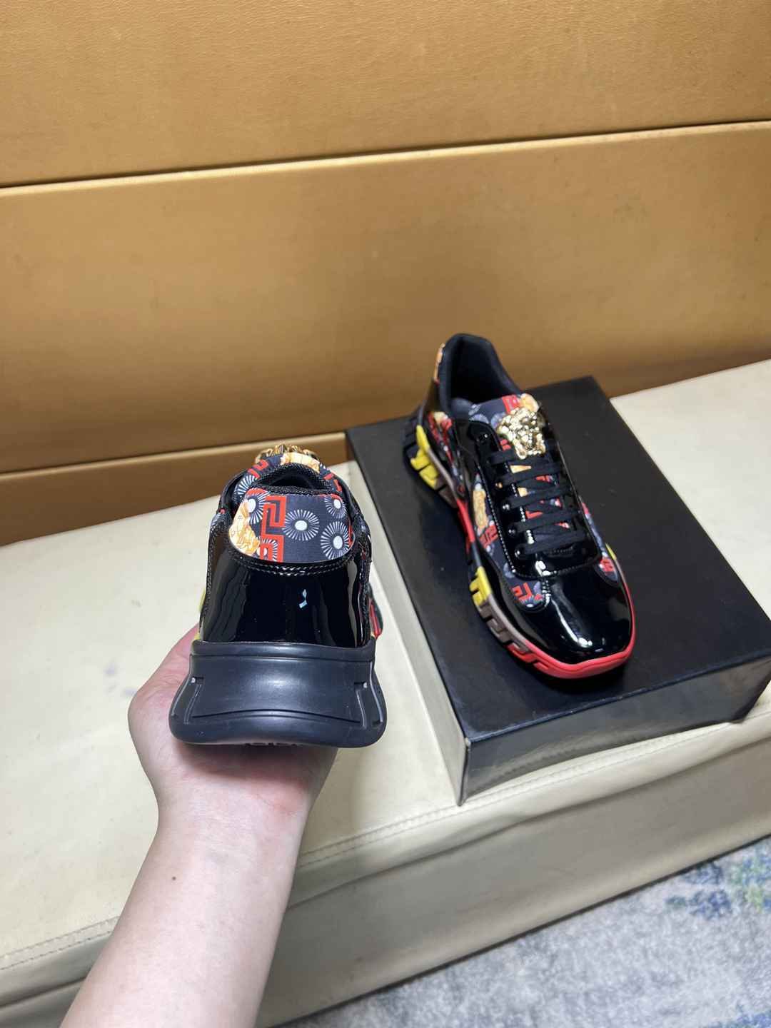 Versace Men’s Court Sneakers Colorway 6 1031220-6