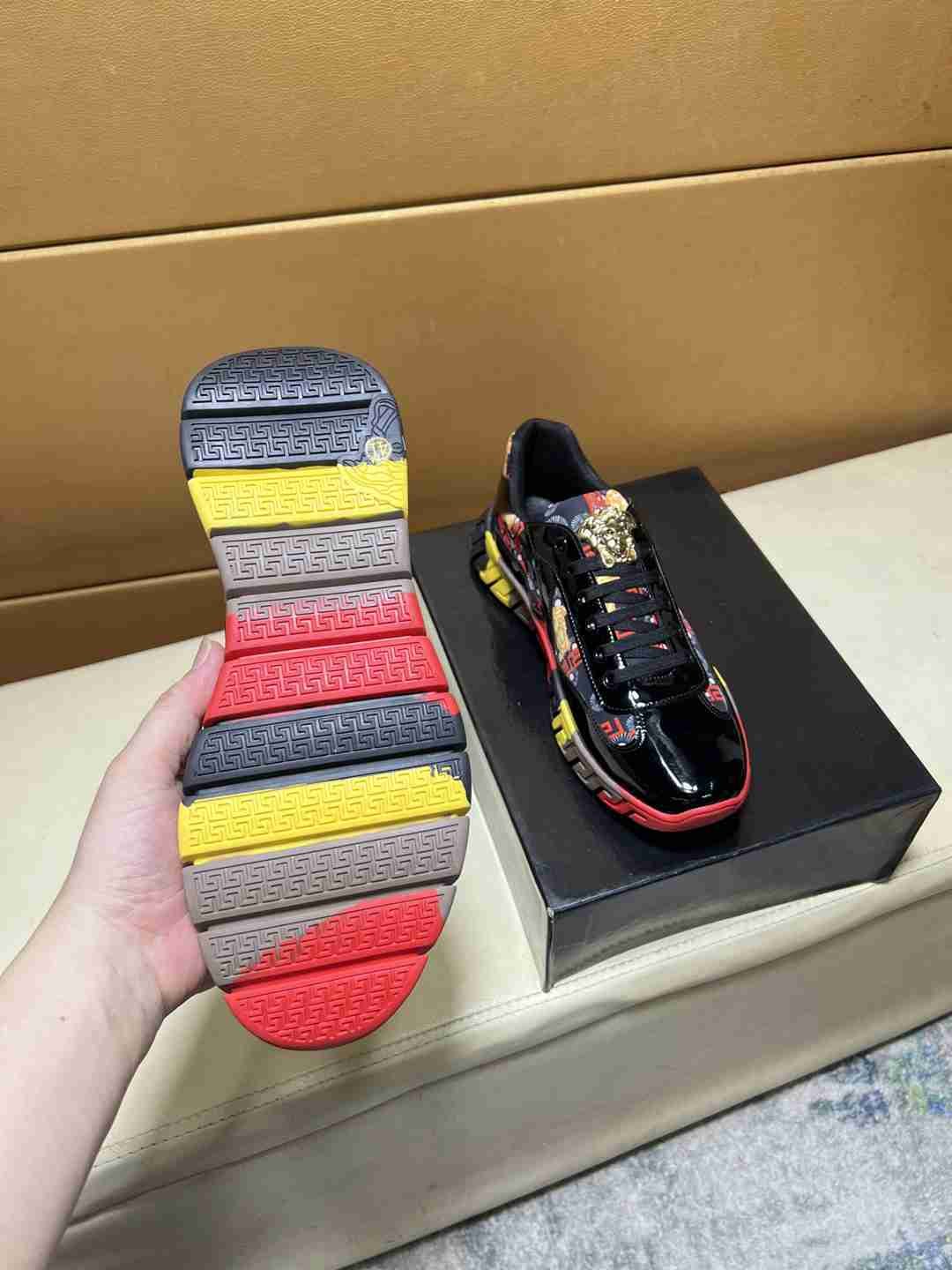 Versace Men’s Court Sneakers Colorway 6 1031220-6