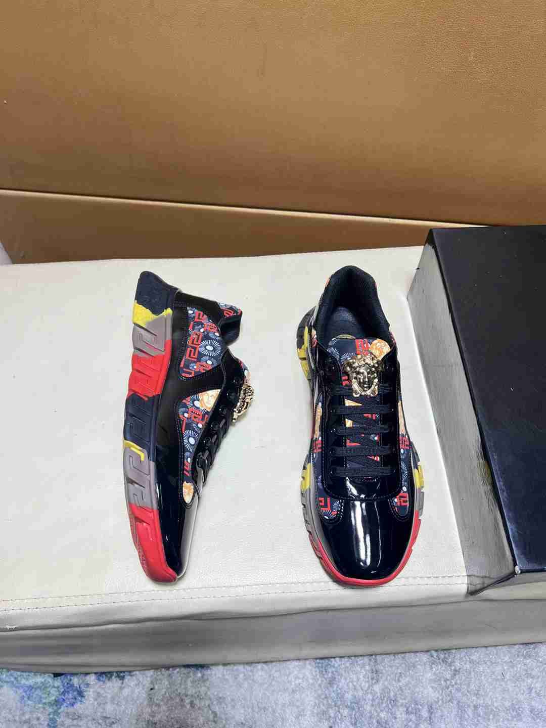 Versace Men’s Court Sneakers Colorway 6 1031220-6