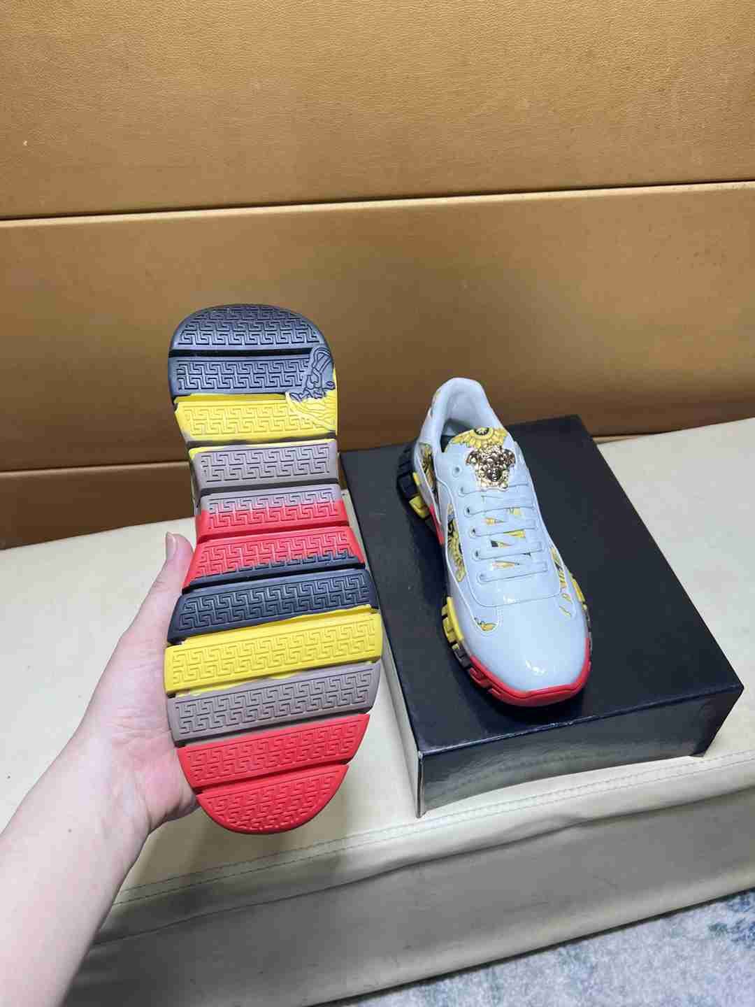 Versace Men’s Court Sneakers Colorway 5 1031220-5