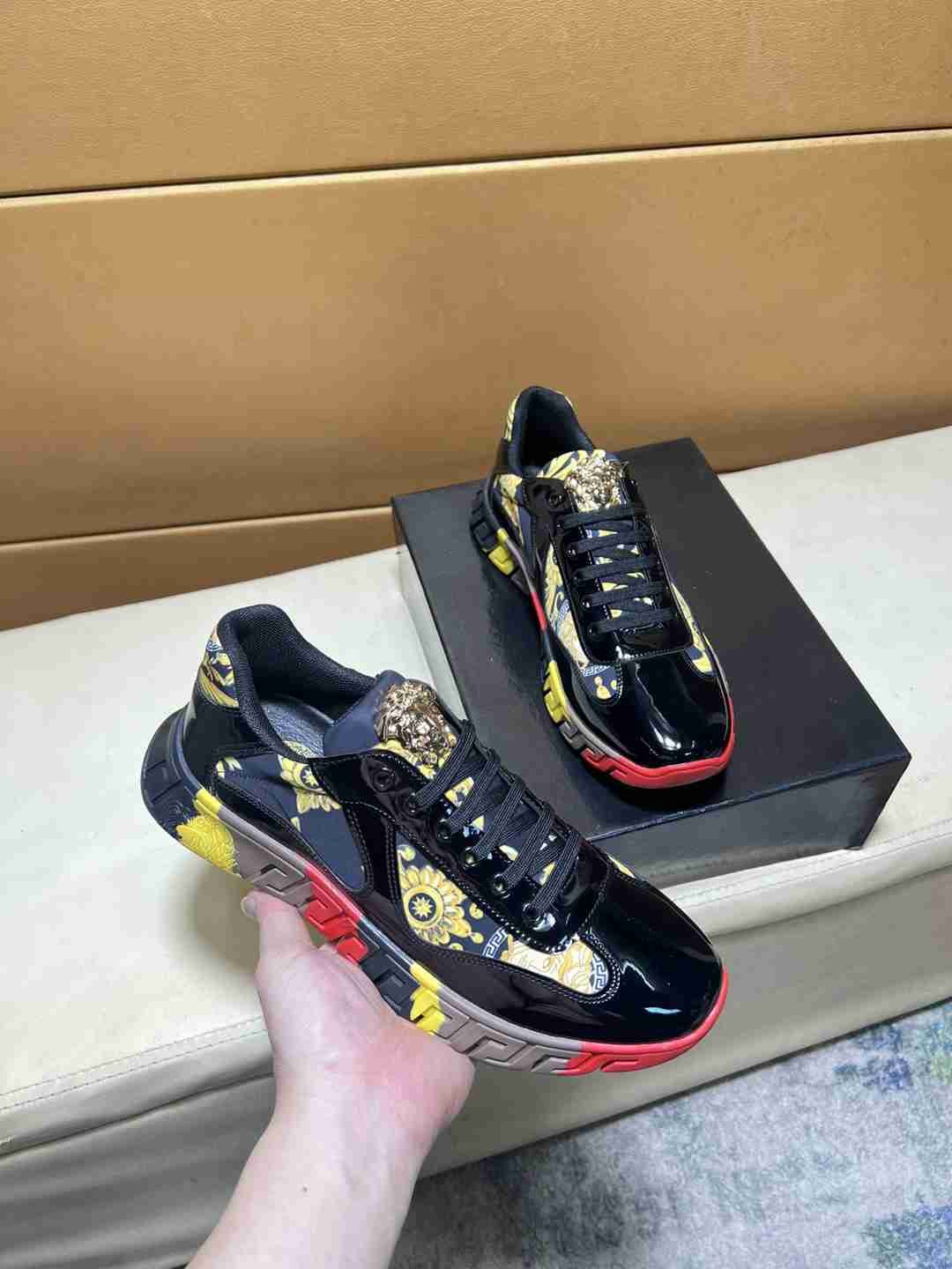 Versace Men's Court Sneakers Colorway 4 1031220-4