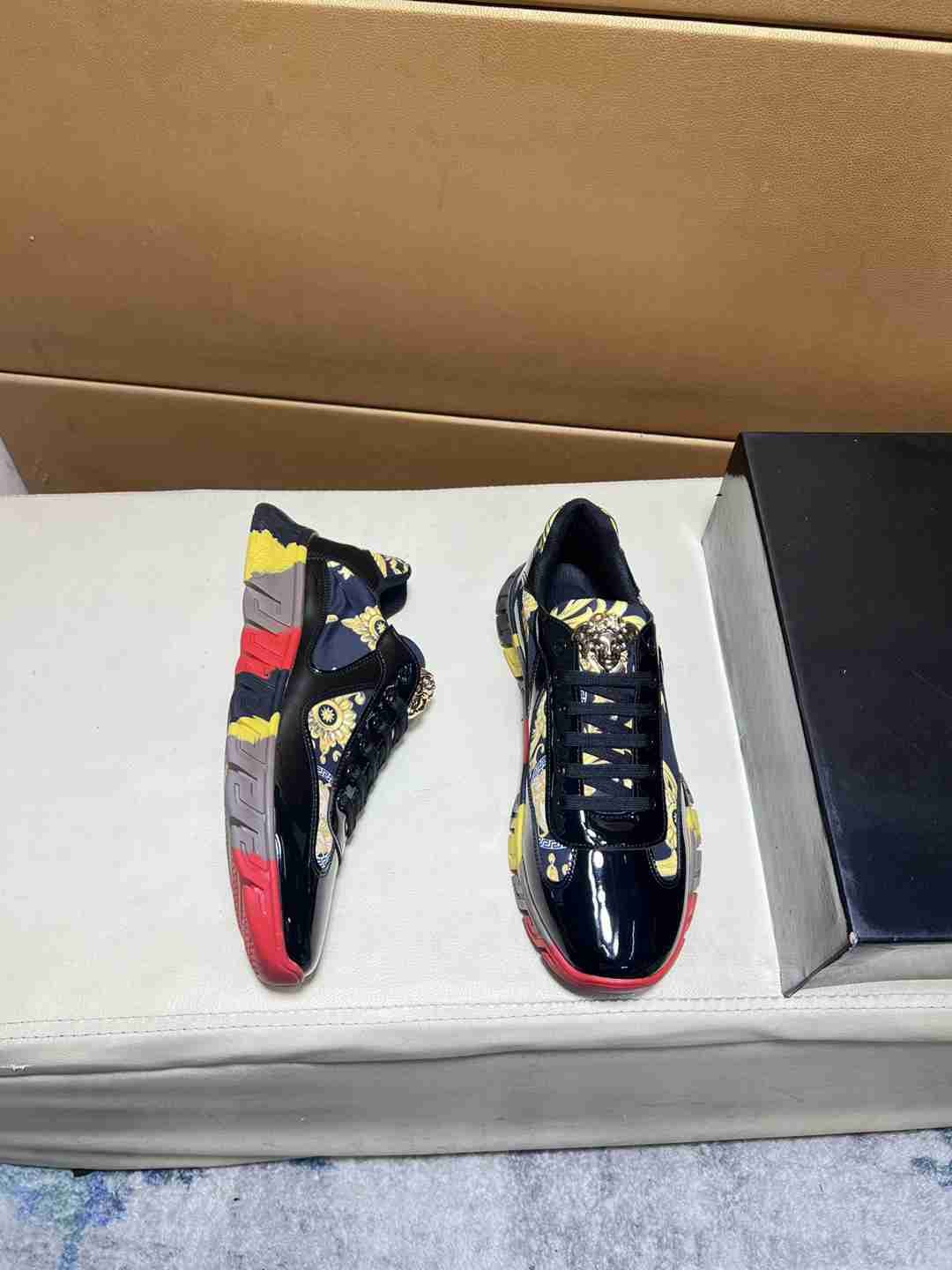 Versace Men’s Court Sneakers Colorway 4 1031220-4