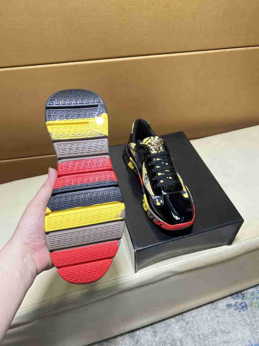 Versace Men’s Court Sneakers Colorway 4 1031220-4