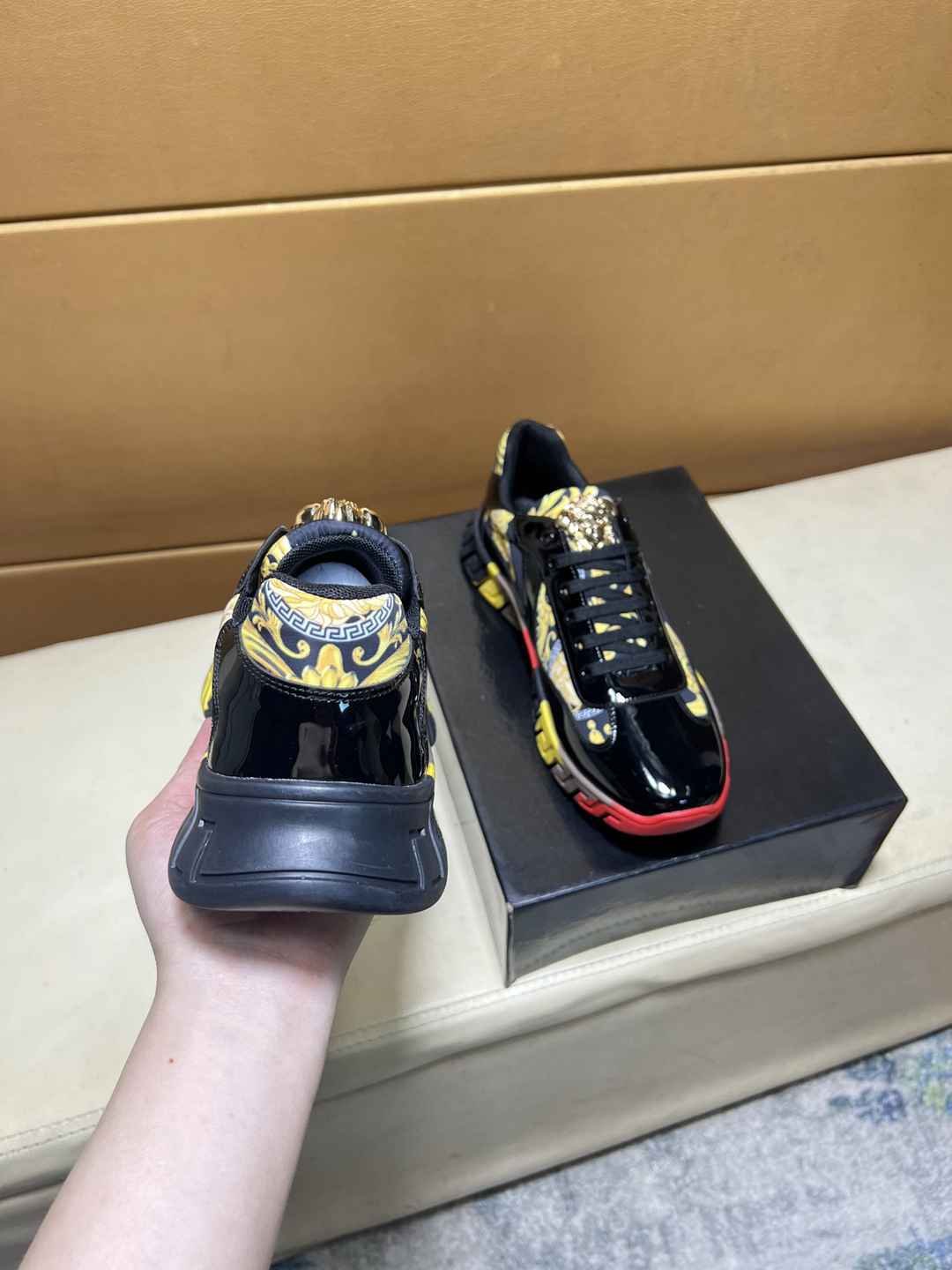Versace Men’s Court Sneakers Colorway 4 1031220-4