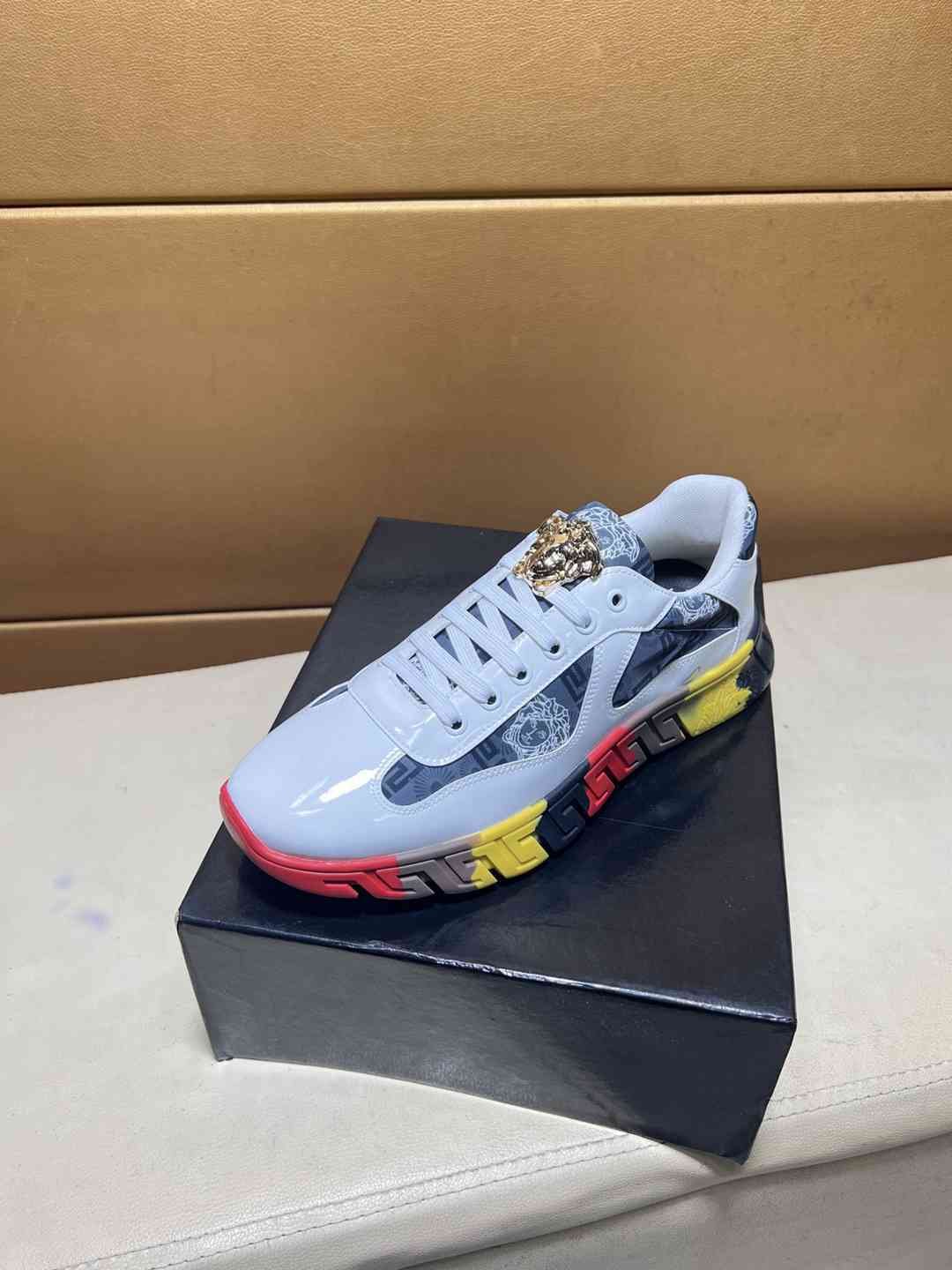 Versace Men’s Court Sneakers Colorway 3 1031220-3