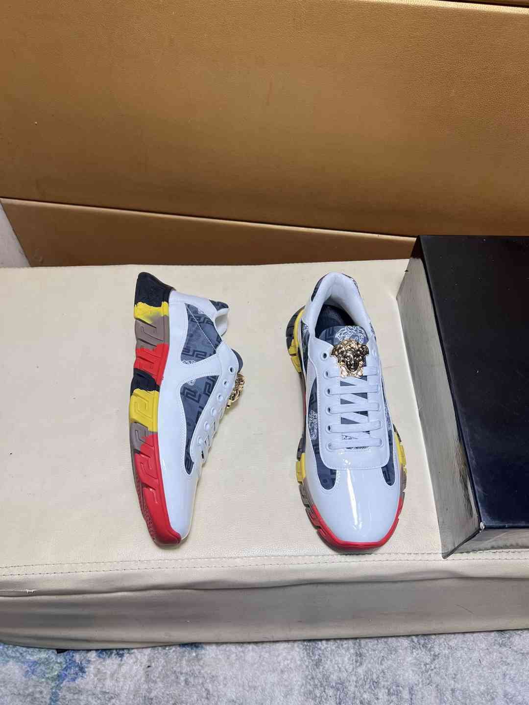 Versace Men’s Court Sneakers Colorway 3 1031220-3