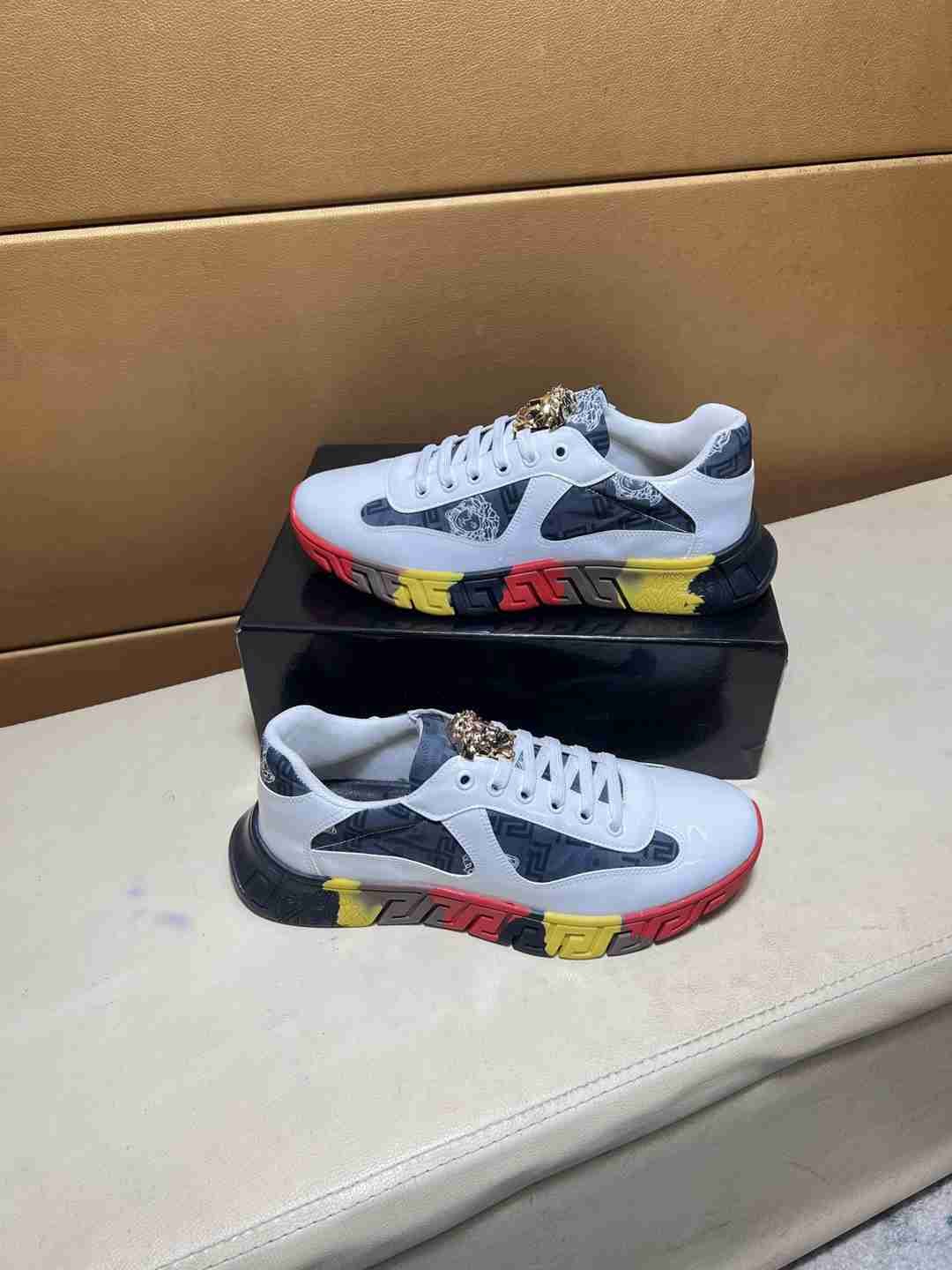 Versace Men’s Court Sneakers Colorway 3 1031220-3