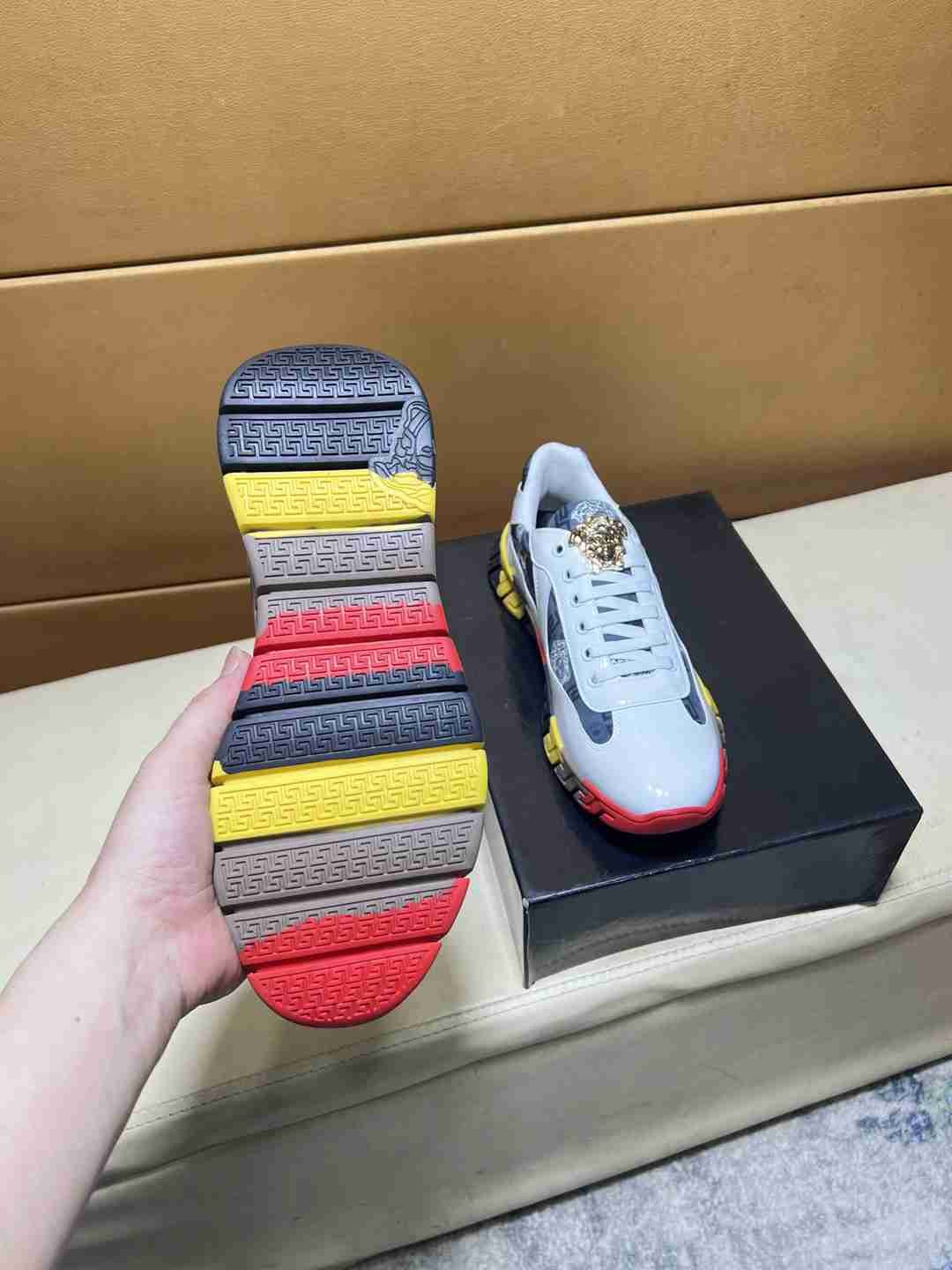 Versace Men’s Court Sneakers Colorway 3 1031220-3
