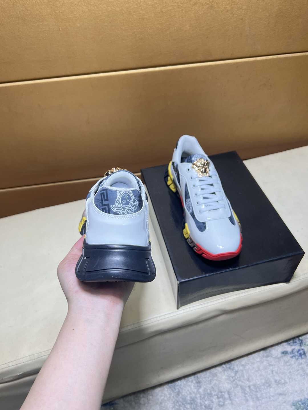Versace Men’s Court Sneakers Colorway 3 1031220-3