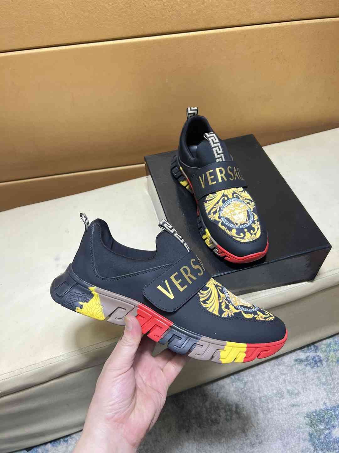 Versace Men’s Court Sneakers Colorway 2 1031220-2