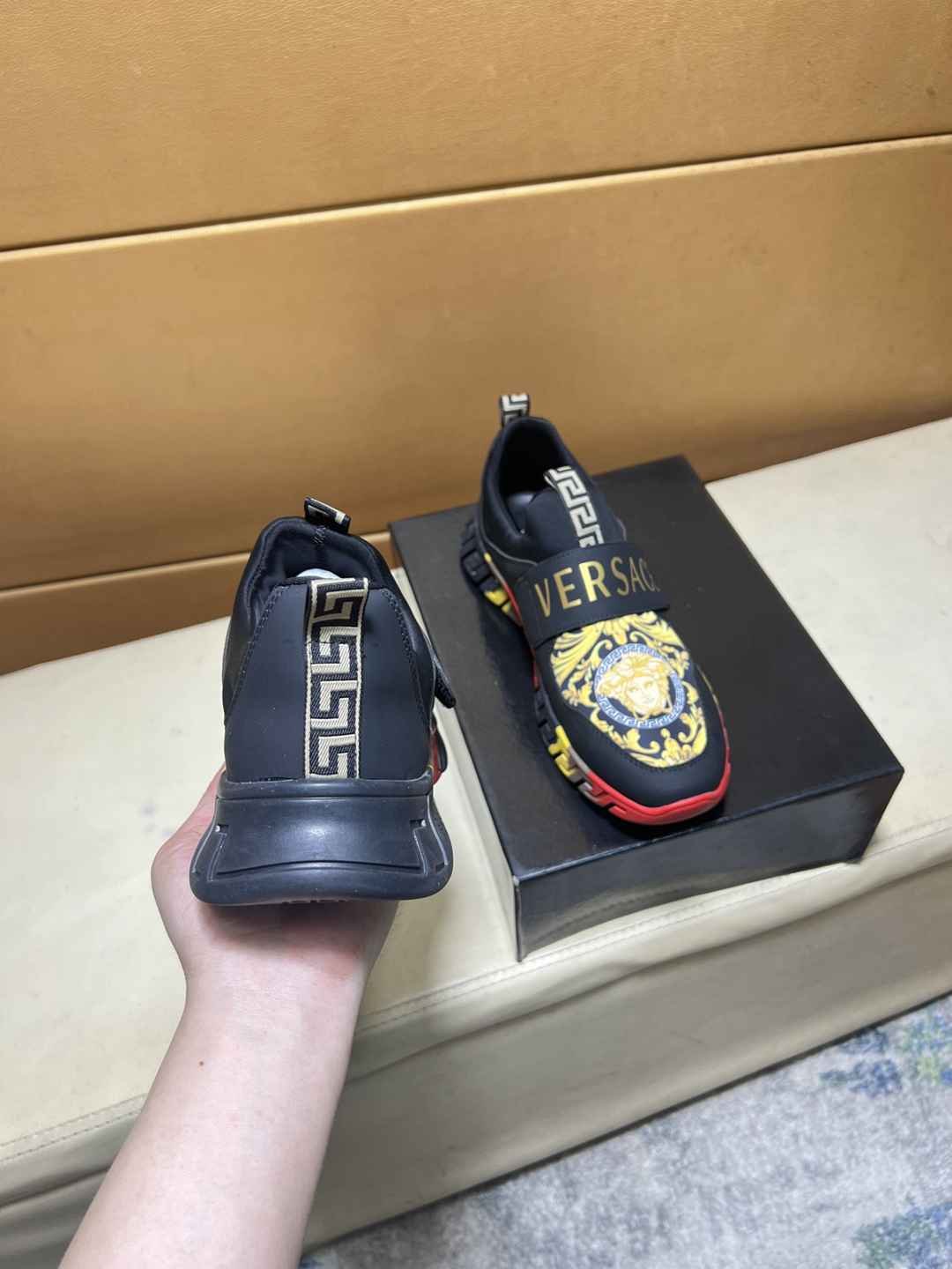 Versace Men’s Court Sneakers Colorway 2 1031220-2