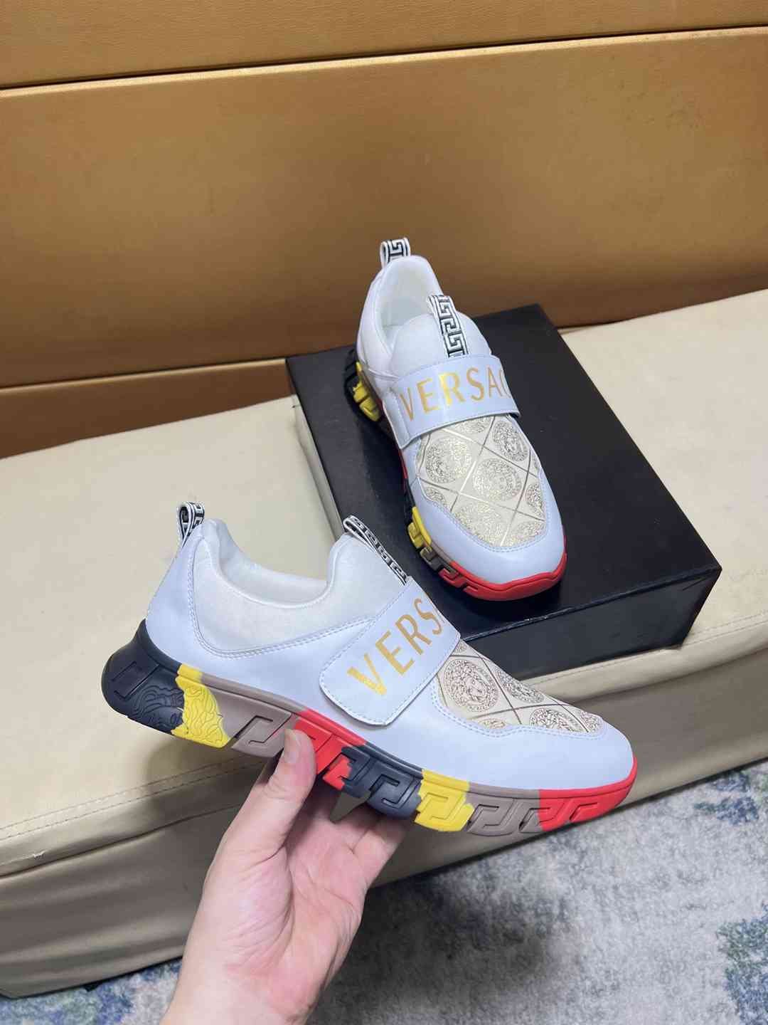Versace Men’s Court Sneakers Colorway 1 1031220-1