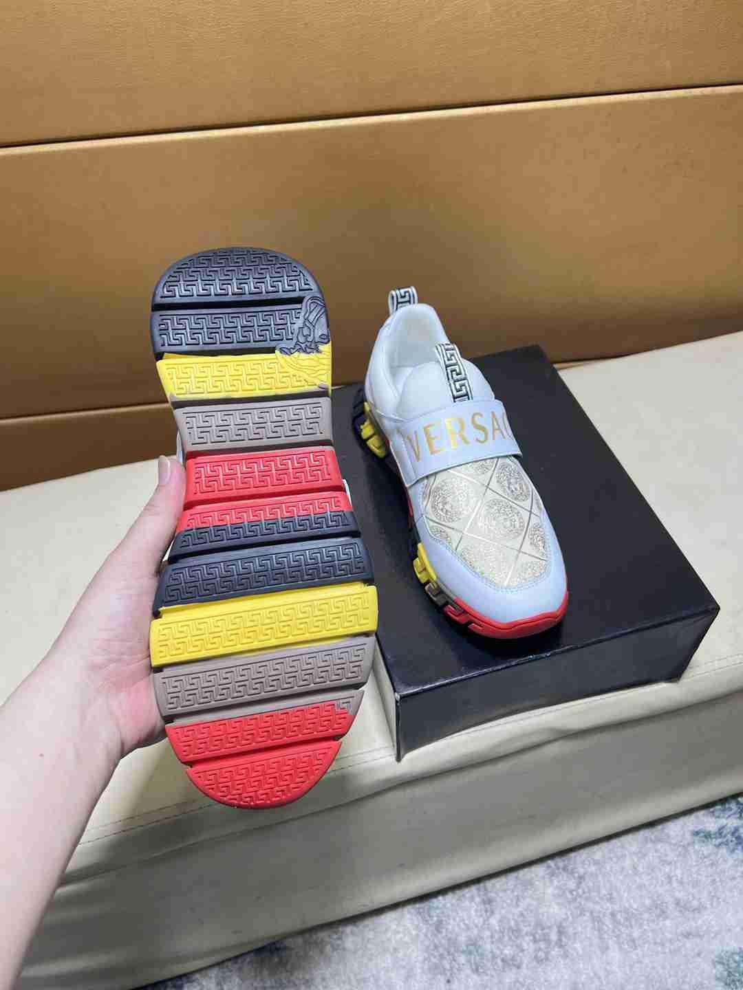 Versace Men’s Court Sneakers Colorway 1 1031220-1