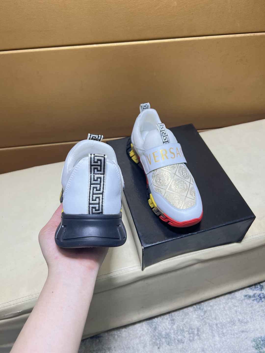 Versace Men’s Court Sneakers Colorway 1 1031220-1
