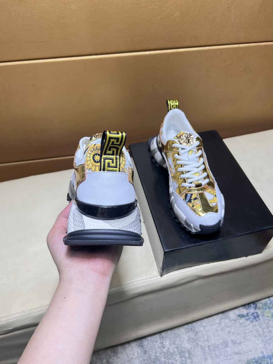 Versace Men’s Court Sneakers Colorway 1 1031250-1